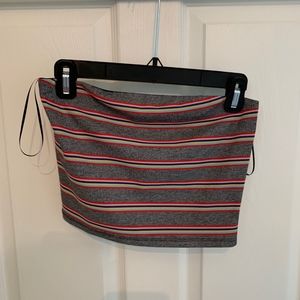 Striped Colored Tube Top